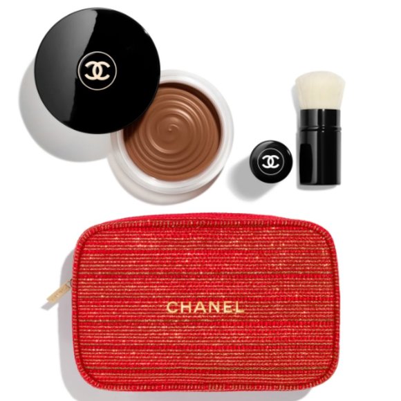 CHANEL Makeup Chanel 222 Holiday Glow Forth Bronzer Set Poshmark